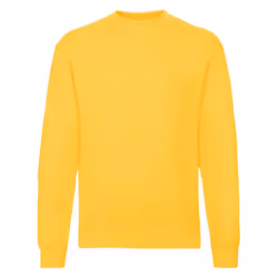 Fruit of the Loom Unisex Adult Classic Drop Shoulder Sweatshirt - 3XL, Sunflower Yellow