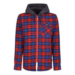 Regatta Mens Tactical Siege Checked Jacket - 3XL, Classic Red