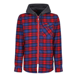Regatta Mens Tactical Siege Checked Jacket - 2XL, Classic Red