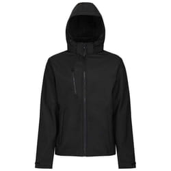 Regatta Mens Venturer Three Layer Soft Shell Jacket - XL, Black