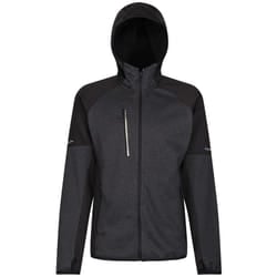 Regatta Mens X-Pro Coldspring II Fleece Jacket - XL, Black/Grey Marl