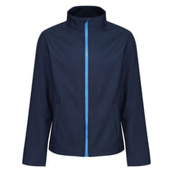 Regatta Mens Eco Ablaze Soft Shell Jacket - S, Navy/French Blue