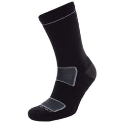 Trespass Mens Rizzle Eco Socks - 4 UK-7 UK, Black