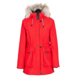Trespass Womens/Ladies Caption Waterproof Parka - XS, Red