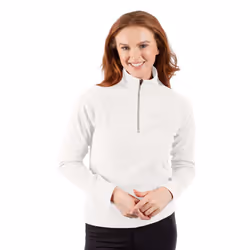 Trespass Womens/Ladies Skylar Fleece Top - M, Ghost White