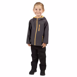 Trespass Childrens/Kids Kian Softshell Jacket - 2/3 Years, Dark Grey