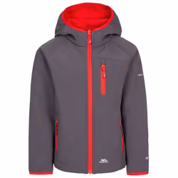 Trespass Childrens/Kids Kian Softshell Jacket - 3/4 Years, Carbon