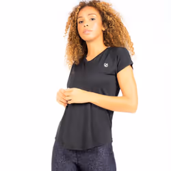 Dare 2B Womens/Ladies Active T-Shirt - 8 UK, Black