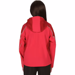 Regatta Childrens/Kids Acidity IV Reflective Hooded Softshell Jacket