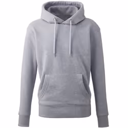 Anthem Unisex Adult Organic Hoodie - 3XL, Grey Marl
