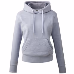 Anthem Womens/Ladies Organic Hoodie - XXL, Grey Marl