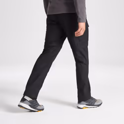 Craghoppers Mens Expert Kiwi Tailored Trousers - 32R, Black