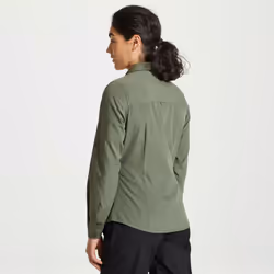 Craghoppers Womens/Ladies Expert Kiwi Long-Sleeved Shirt - 10 UK, Cedar Green