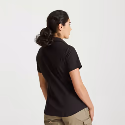Craghoppers Womens/Ladies Expert Kiwi Short-Sleeved Shirt - 14 UK, Black