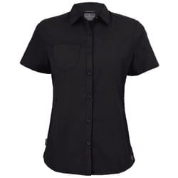 Craghoppers Womens/Ladies Expert Kiwi Short-Sleeved Shirt - 8 UK, Black