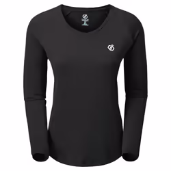 Dare 2B Womens/Ladies Discern Long Sleeve T-Shirt - 10 UK, Black