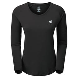 Dare 2B Womens/Ladies Discern Long Sleeve T-Shirt - 12 UK, Black