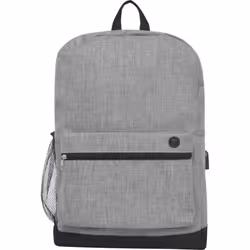 Bullet Hoss Laptop Bag - One Size, Light Grey Heather
