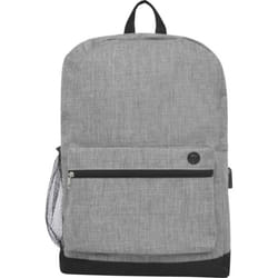 Bullet Hoss Laptop Bag - One Size, Light Grey Heather