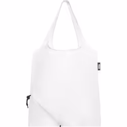 Bullet Sabia Recycled Packaway Tote Bag - One Size, White