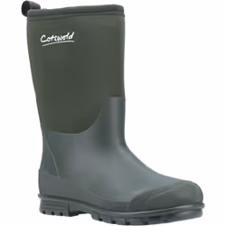 Cotswold Childrens/Kids Hilly Neoprene Wellington Boots - 8 UK Child, Green
