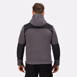 Regatta Mens Garrison Hooded Jacket - XL, Iron/Black