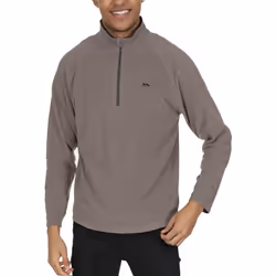Trespass Mens Blackford Microfleece - XXS, Storm Grey