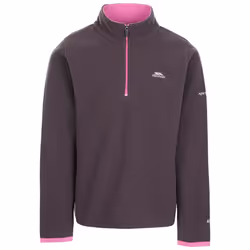 Trespass Childrens/Girls Sybil Micro Fleece - 3/4 Years, Dark Grey