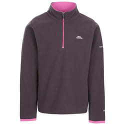Trespass Childrens/Girls Sybil Micro Fleece - 3/4 Years, Dark Grey