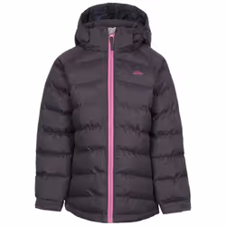 Trespass Childrens Girls Amira Casual Jacket - 7/8 Years, Dark Grey