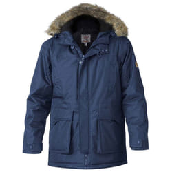 Duke Mens Lovett D555 Kingsize Faux Fur Trim Parka - 5XL, Navy