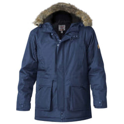 Duke Mens Lovett D555 Kingsize Faux Fur Trim Parka - 3XL, Navy