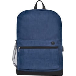Bullet Hoss Laptop Bag - One Size, Navy Heather