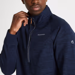 Craghoppers Mens Stromer Half Zip Fleece - S, Navy Blue