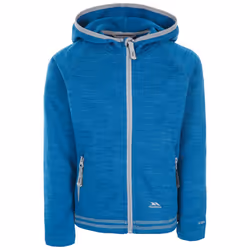 Trespass Girls Goodness Airtrap Fleece Hoodie - 7-8 Years, Cosmic Blue