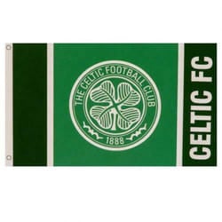 Celtic FC Wordmark Flag