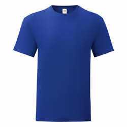 Fruit of the Loom Mens Iconic T-Shirt - 3XL, Cobalt Blue