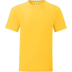 Fruit of the Loom Mens Iconic T-Shirt - 3XL, Sunflower Yellow