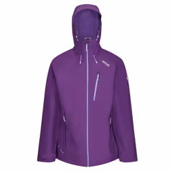 Regatta Womens/Ladies Birchdale Waterproof Shell Jacket - 8 UK, Plum