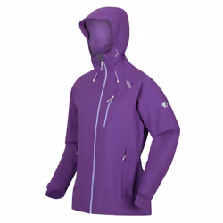 Regatta Womens/Ladies Birchdale Waterproof Shell Jacket - 8 UK, Plum