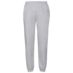 Fruit of the Loom Mens Classic 80/20 Jogging Bottoms - S, Soft Grey Heather
