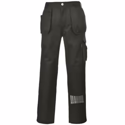 Portwest Mens Slate Holster Work Trousers - M R, Black