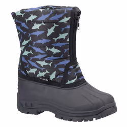 Cotswold Childrens/Kids Iceberg Shark Snow Boots - 12 UK Child, Black