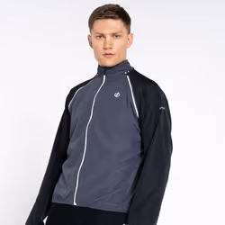 Dare 2B Mens Oxidate Windshell Jacket - 2XL, Black/Ebony