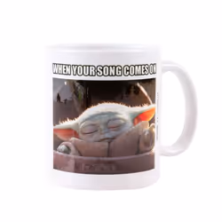 Star Wars: The Mandalorian When Your Song Come On Mug