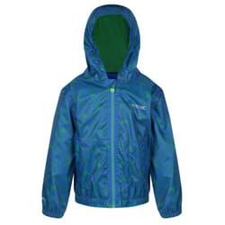 Regatta Childrens/Kids Muddy Puddle Peppa Pig Hooded Waterproof Jacket - 5-6 Years, Oxford Blue