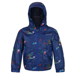 Regatta Childrens/Kids Muddy Puddle Peppa Pig Hooded Waterproof Jacket - 5-6 Years, Royal Blue