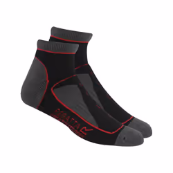 Regatta Womens/Ladies Samaris Trail Colour Block Ankle Socks (Pack of 2) - 6 UK-8 UK, Black/Cherry Pink