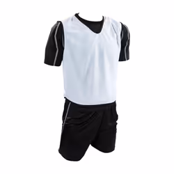 Precision Childrens/Kids Training Mesh Breathable Sleeveless Bib - 2-3 Years, White