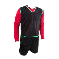 Precision Childrens/Kids Training Mesh 3 Layer Membrane Bib - 4-9 Years, Black
